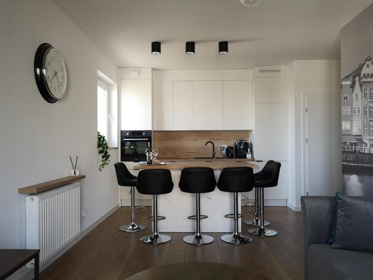 Apartamenty 48 Letnica 格但斯克 外观 照片